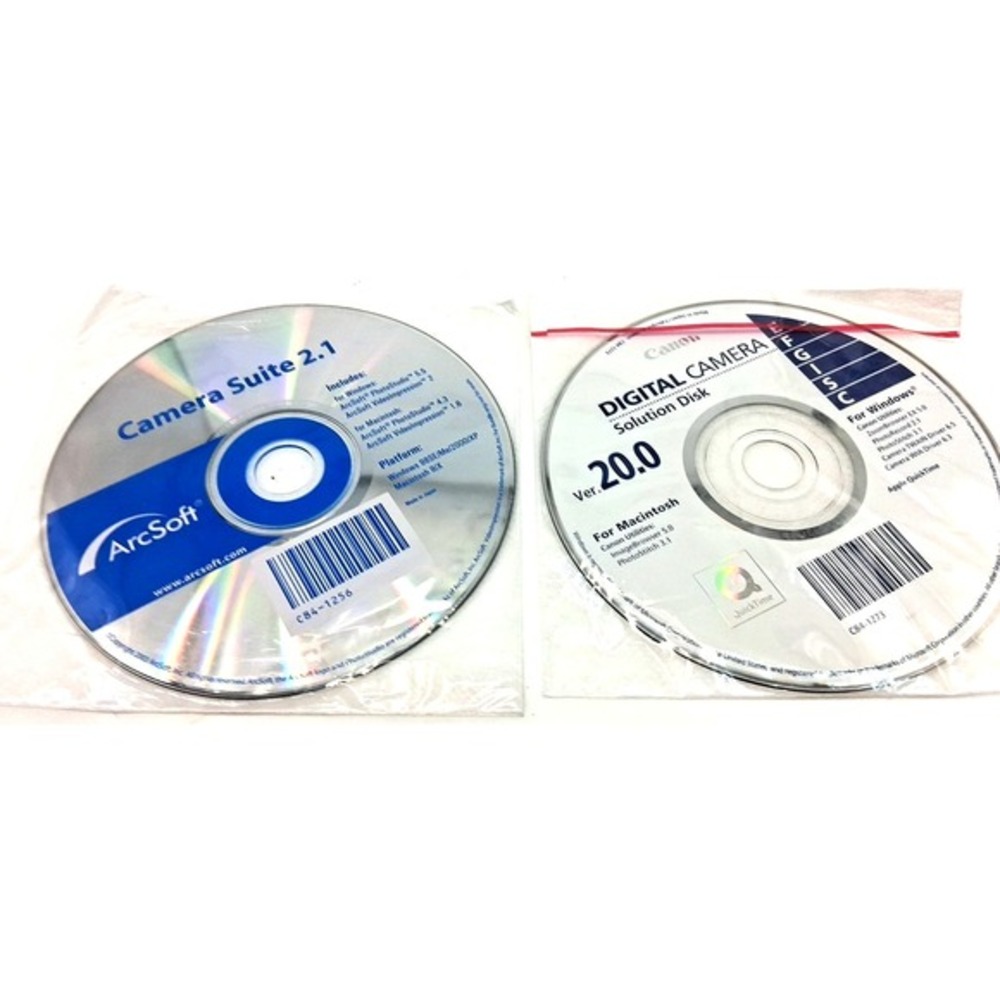 Canon Digital Camera Solution Disk 20.0 & Camera Suite 2.1 Macintosh and Windows